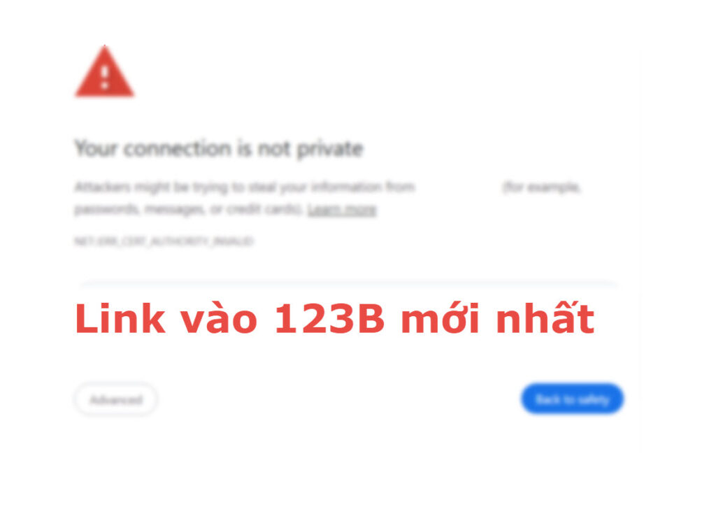 link vào 123b bị chặn